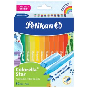 Flomaster školski  30boja Colorella star Pelikan 822336 blister