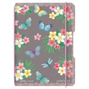 Notes A6 crte (isprekidane) 40L 70g s gumicom Ladylike Butterflies Herlitz 50044313