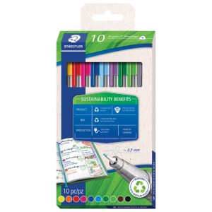 Flomaster fineliner 0,3 mm pk10 reciklirani Triplus Staedtler 334 RC10