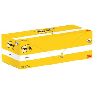 Blok samoljepljiv  76×76 mm 100L Post-it 3M.654 žuti 12+12 gratis