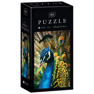 Puzzle 250 kom Colorful nature 1 Peacock Interdruk