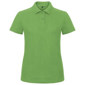 Majica kratki rukavi polo B&C ID.001/women 180g zelena S