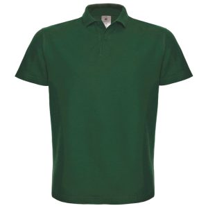 Majica kratki rukavi polo B&C ID.001 180g tamnozelena XS