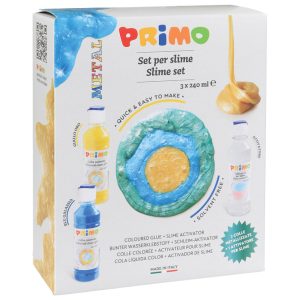 Set Slime 240mlx2boje+aktivator Metal Primo 3315SLIMESET4 sortirano