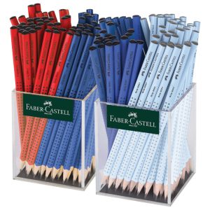 Olovka grafitna B Grip 2001 u čaši pk144 Faber Castell 117040 sortirano