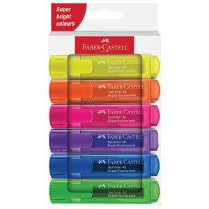 Signir 1-5mm 46 Superfluorescent kartonska kutija Faber Castell 254646/6boja blister