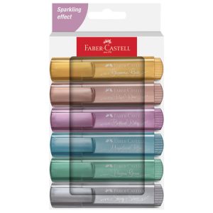 Signir 1-5 mm 46 Metallic  kartonska kutija Faber Castell 254676/6boja blister