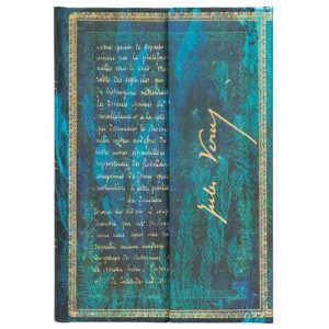 Notes 9,5×14 cm-mini crte  88L magnet Verne, Twenty Thousand Leagues Paperblanks PB6494-7