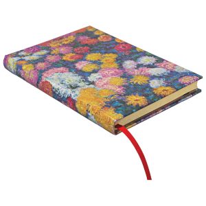 Notes 12×18 cm-midi crte  72L s gumicom Monet’s Chrysanthemums Paperblanks PB9714-3