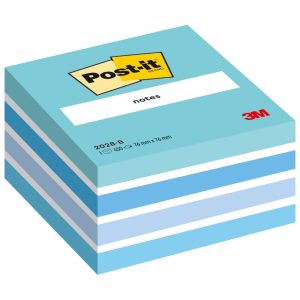 Blok samoljepljiv kocka 76x76mm 450L Post-it 3M.2028B svijetloplava