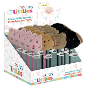 Olovka grafitna Littlies Fluffy Animals  Diakakis 000647011