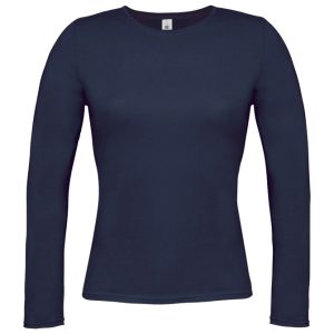 Majica dugi rukavi B&C Women-Only LSL tamnoplava 2XL