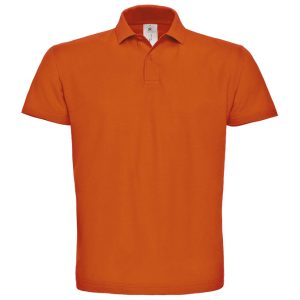 Majica kratki rukavi polo B&C ID.001 180g narančasta 2XL