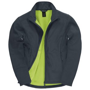 Jakna zip unisex B&C ID.701 Softshell tamnoplava M