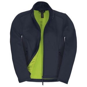 Jakna zip ženska B&C ID.701 Softshell/women tamnoplava S