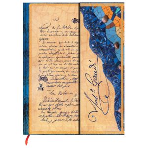 Notes 18×23 cm-ultra crte 72L magnet Gaudi The Manuscript of Reus Paperblanks PB9778-5