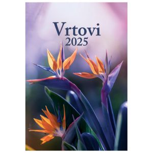 Kalendar “Vrtovi 2025” 13 listova, spirala