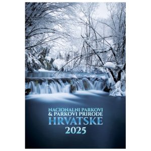 Kalendar “Nacionalni parkovi i Parkovi Prirode 2025” 13 listova, spirala