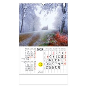 Kalendar “Natura Croatica” s rotacijskim krugom, spirala, Nikoprom