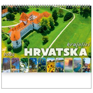 Kalendar “Hrvatska – krajolici” spirala