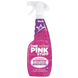 THE PINK STUFF sredstvo za čišćenje prozora i stakla s octom ruže (750 ml)