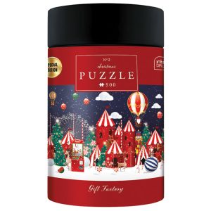 Puzzle 500 kom tuba Christmas “Gift Factory” Interdruk