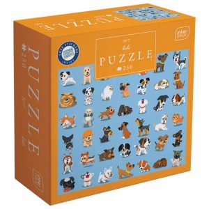 Puzzle 250 kom Kids 7 Dogs Interdruk