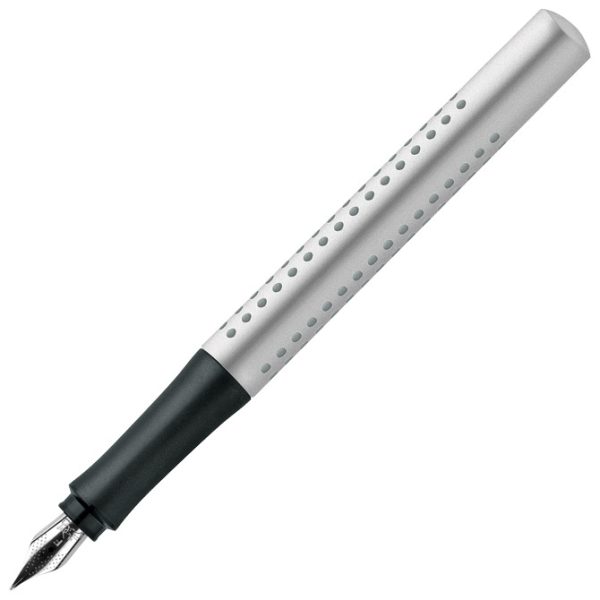 Nalivpero Grip 2011 (F) Classic Faber Castell 140906 srebrno