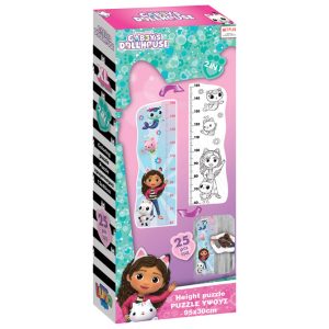 Puzzle-Mjerač visine 24 kom Gabby”s Dollhouse Diakakis 000574093