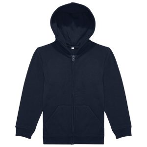 Majica dugi rukavi B&C Zip Hood kids 280g ID 334 tamno plava 9/11