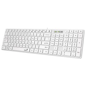 Tipkovnica USB Slimstar 126 Genius bijela
